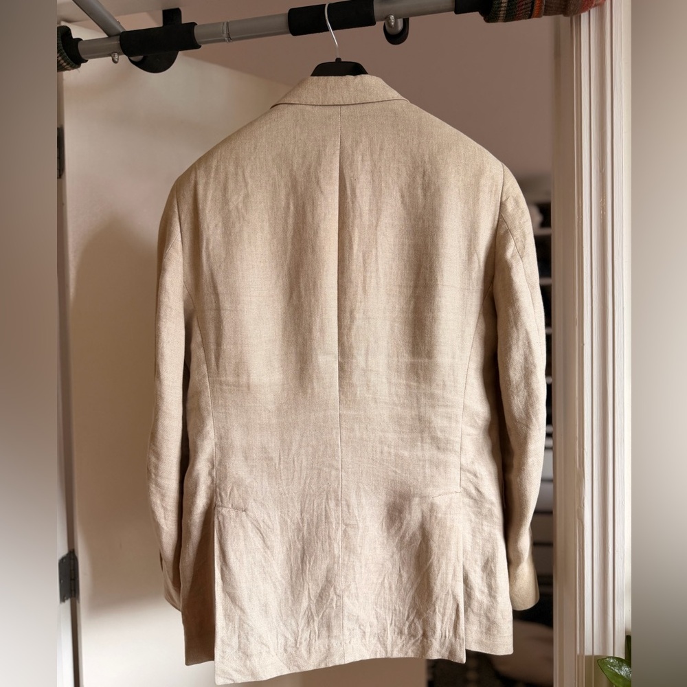 Todd Snyder Beige Linen Sport Coat - Picture 2 of 6